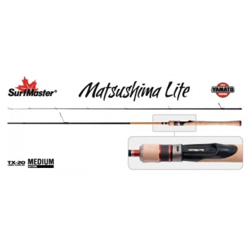 Spinning Yamato Matsushima Lite TX-20 1.95m 2-7g (102g)