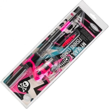 Spinning 210cm 10-30g + Charter 320 100m/0.30mm roosa teleskoop 