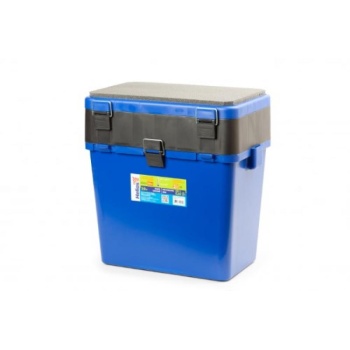 Kalastuskast HELIOS M madal 19l 380x320x260mm sinine/must max 130kg