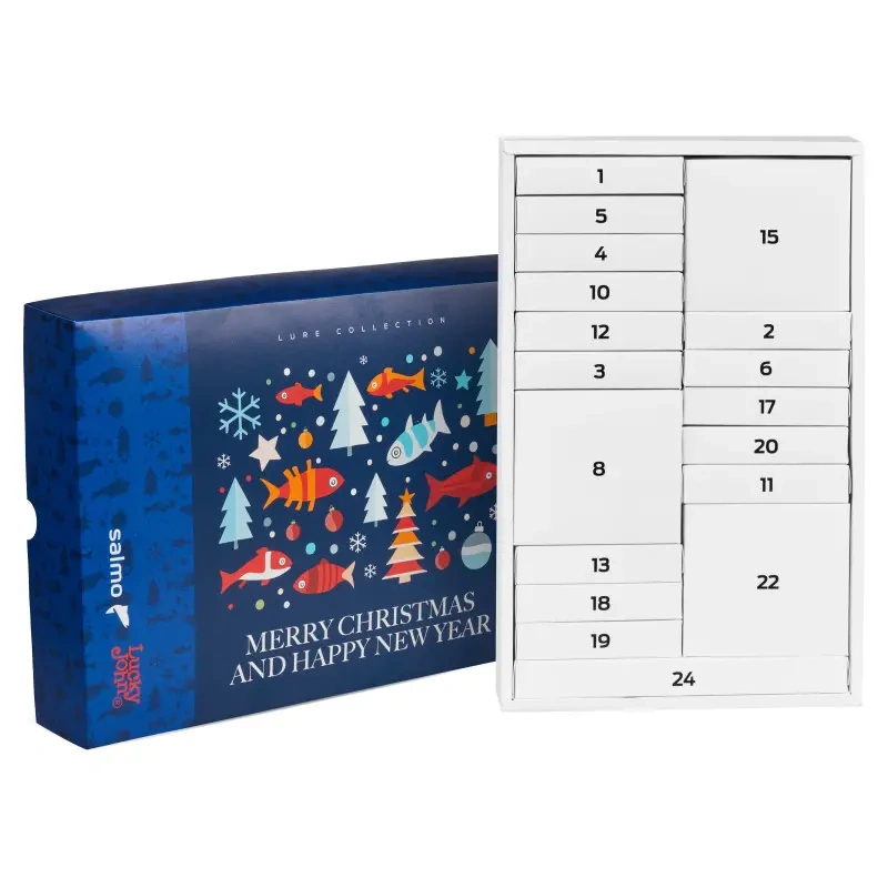 Advendikalender Salmo 2025 50x32x8cm