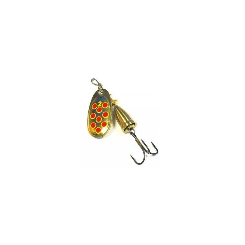 Pöörlev Blue Fox Vibrax Hot Pepper #2 GYR 6g