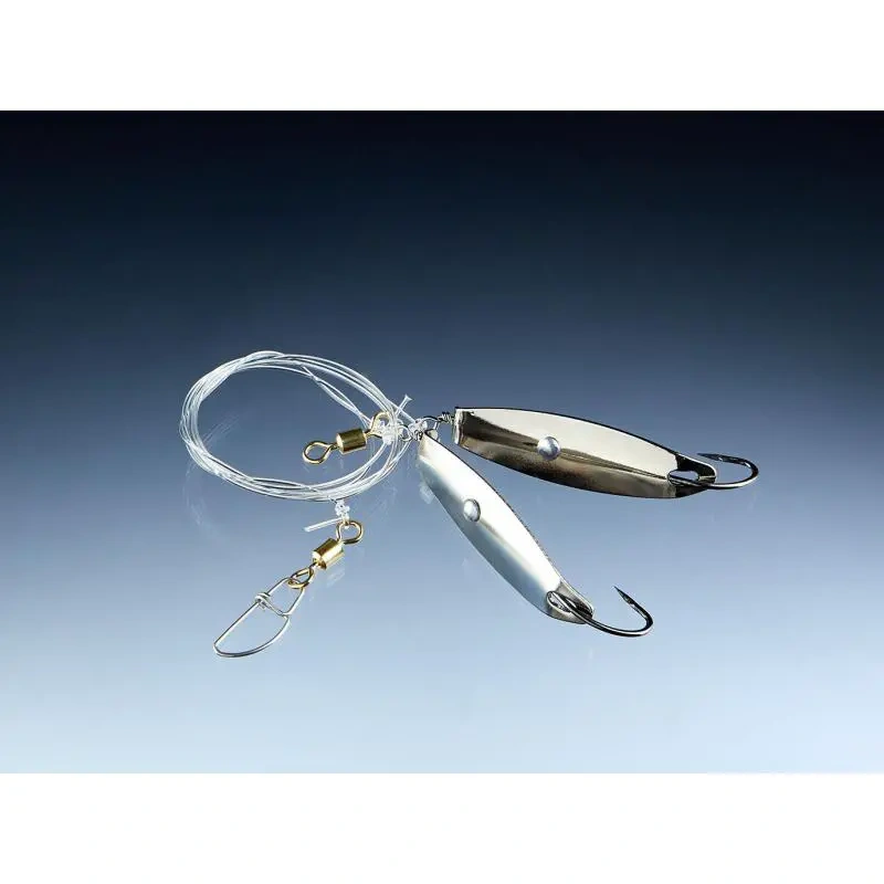 Mererakendus Balzer 71North Dorschblinker-System plekk 2x #6/0 0.90mm 0.9m (tursk, saida)