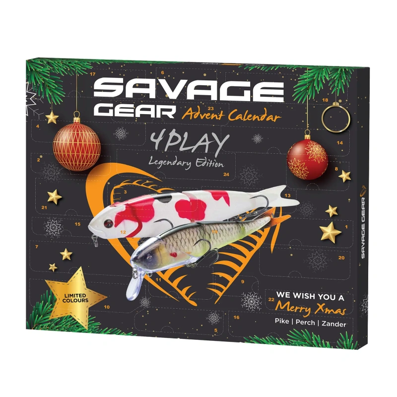 Advendikalender Savage Gear 4Play 2026 51x46x4cm