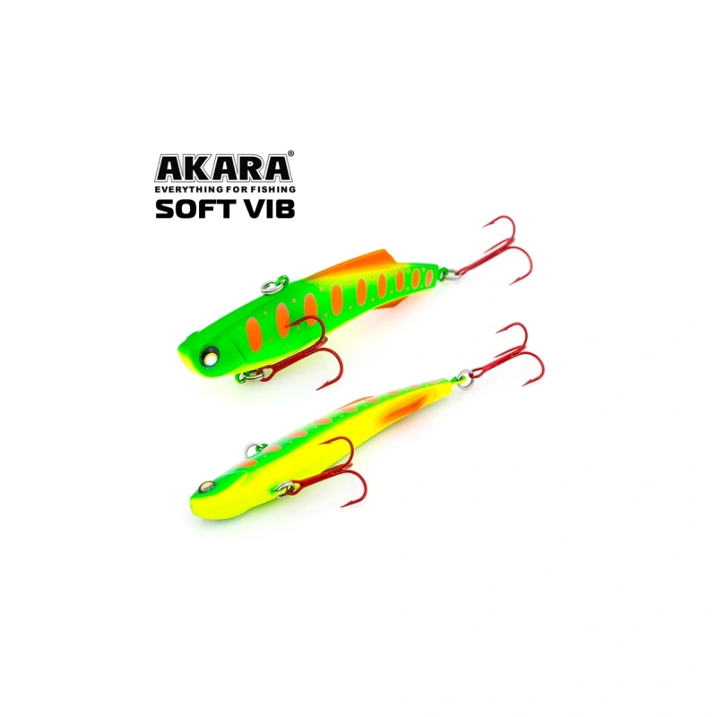 Põiklant Akara Soft Vib 95 FS värv A74 95mm 29g UV