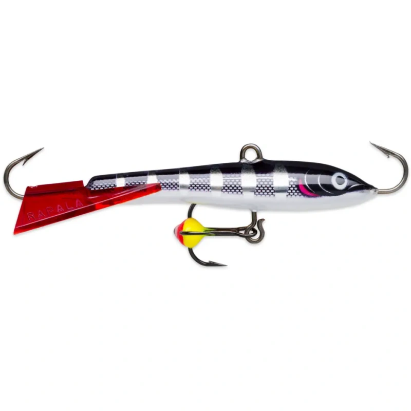 Põiklant Rapala Jigging Rap 7cm WH STBS Striped Black And Silver 18g (värvikolmikuga)