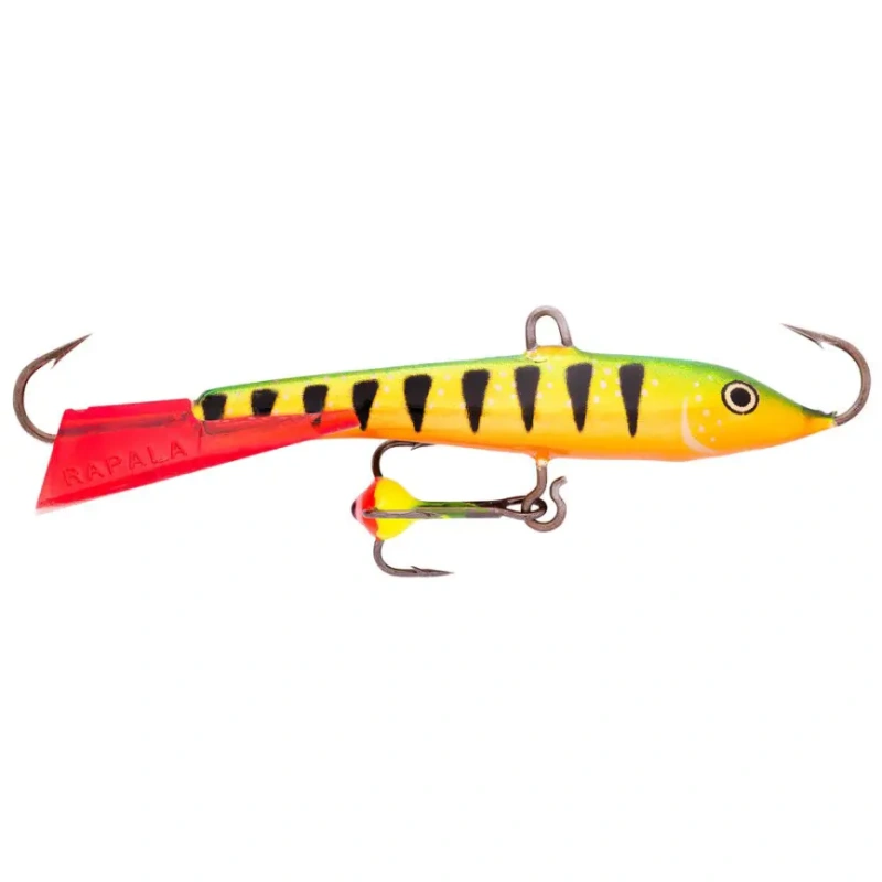 Põiklant Rapala Jigging Rap 7cm WH P Perch 18g (värvikolmikuga)