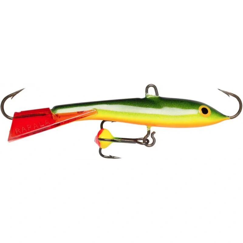 Põiklant Rapala Jigging Rap 7cm WH BYR Black Yellow Red 18g (värvikolmikuga)