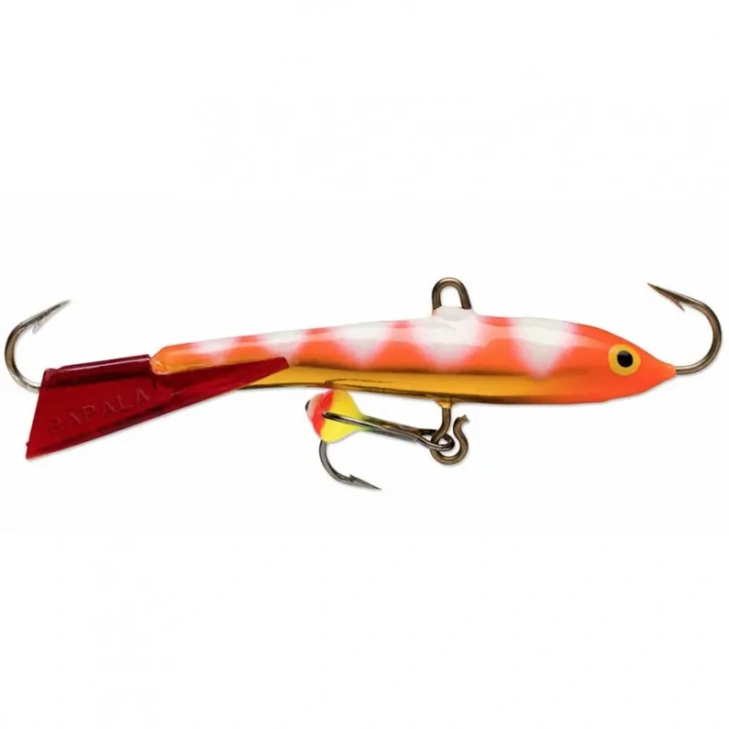 Põiklant Rapala Jigging Rap 7cm WH GZFR Glow Zebra Fluorescent Red 18g helendav (värvikolmikuga)
