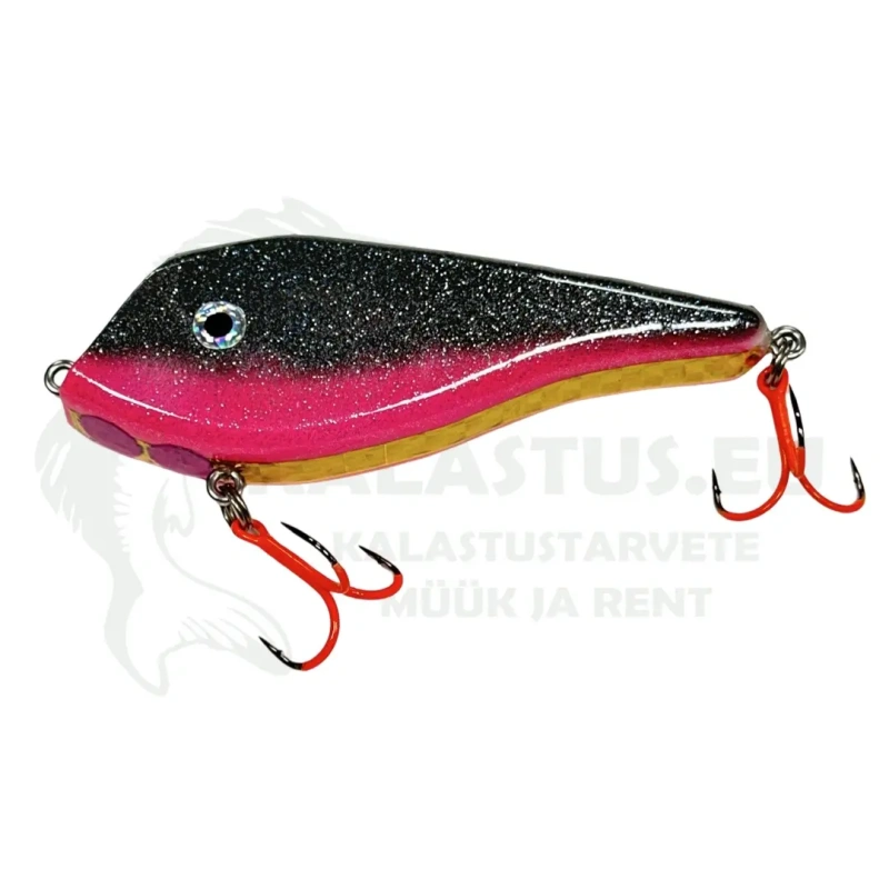 Käsitöö Slaider Cocamartini Suur Peeter 43g 100mm värv 3 hall-roosa 0-0.4m (ujuv)
