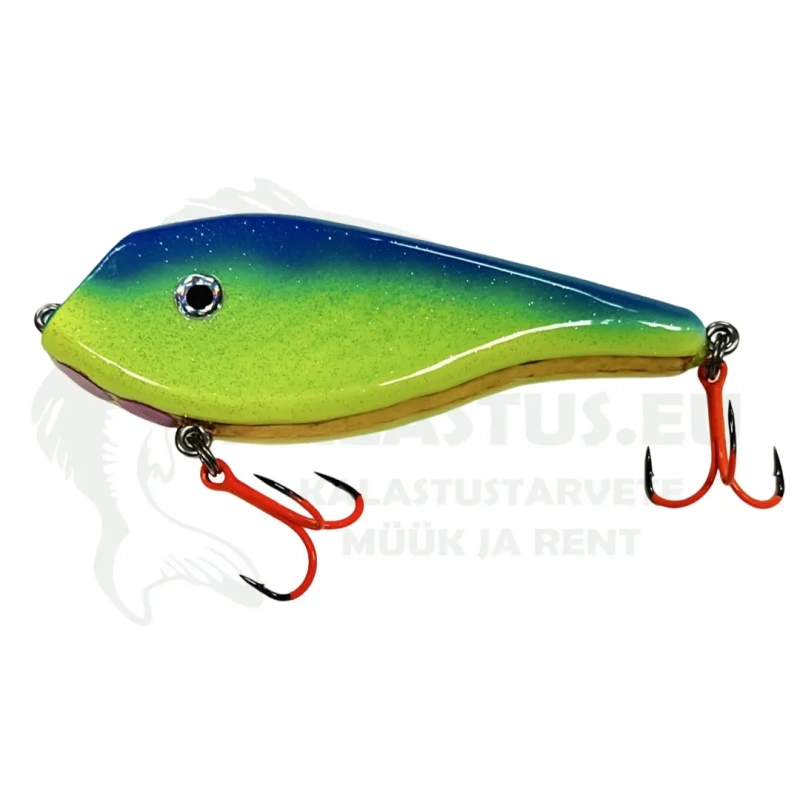 Käsitöö Slaider Cocamartini Suur Peeter 43g 100mm värv 6 sinine-kollane 0-0.4m (ujuv)
