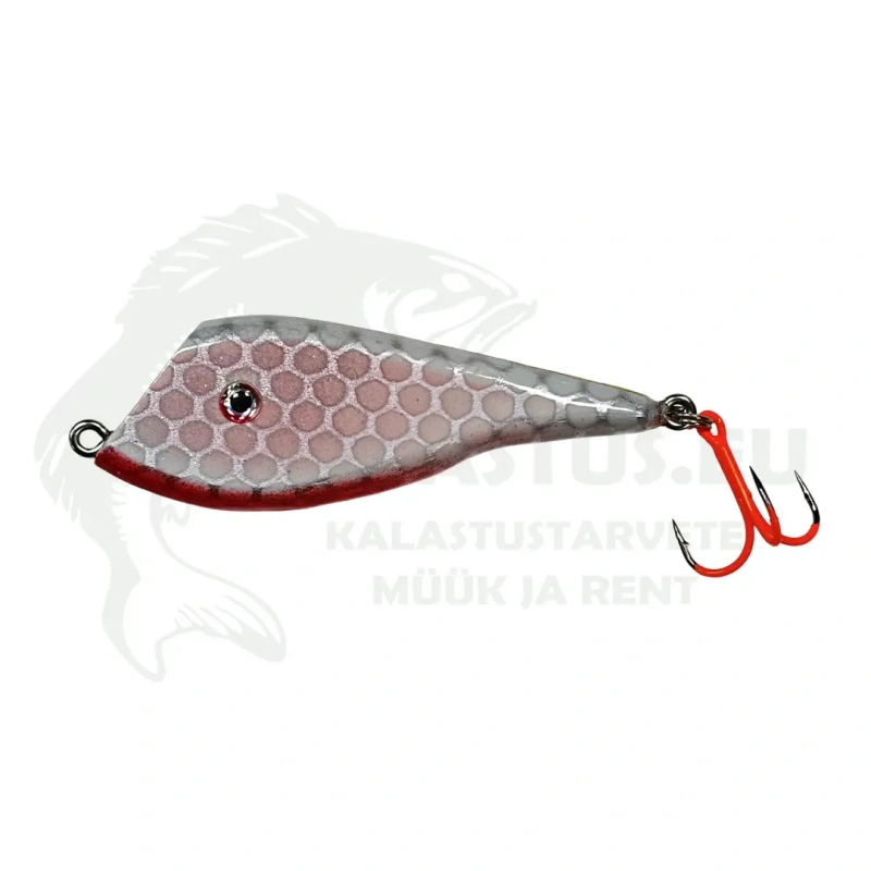 Käsitöö Slaider Cocamartini Väike Peeter 21g 80mm värv 13 helehall särg 0-0.4m (ujuv)