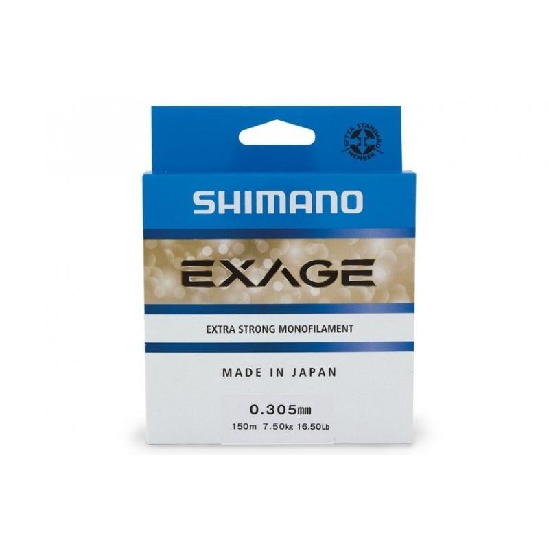 Shimano Exage 0.125mm 150m 1.3kg Steel Gray