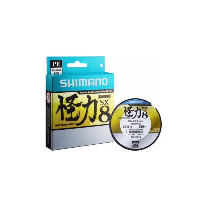 Nöör Shimano Kairiki PE VT hall 0.16mm 10.3kg 150m