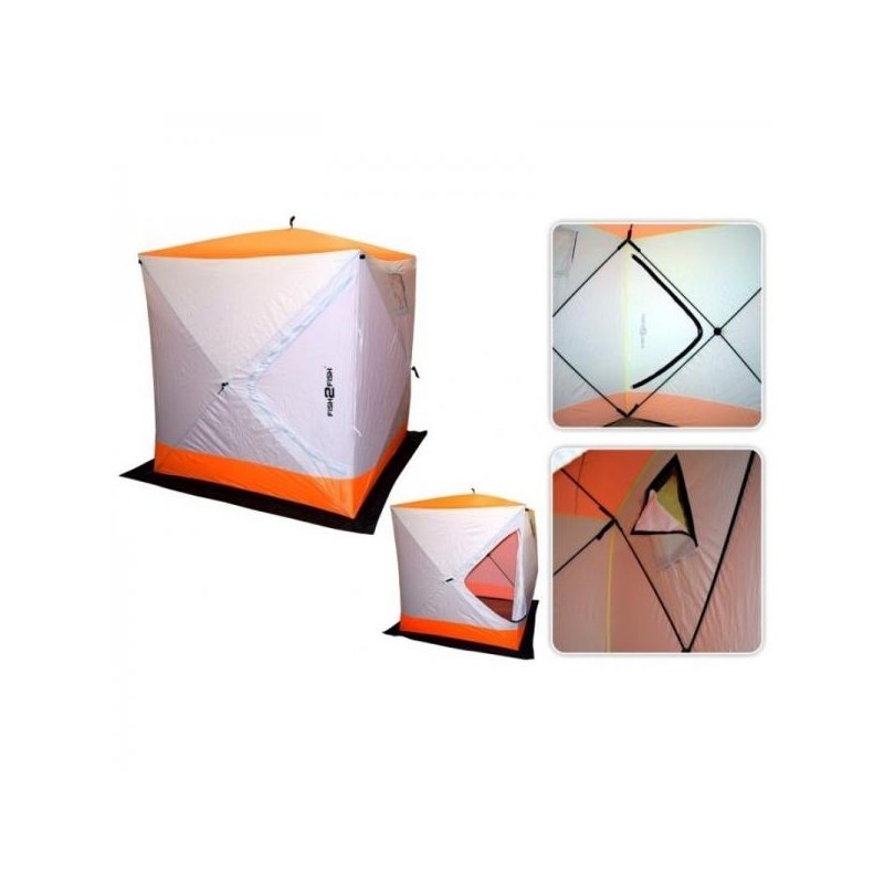 Talitelk Fish2Fish Cube I (200x200x225cm 10.5kg värv: valge/oranž)