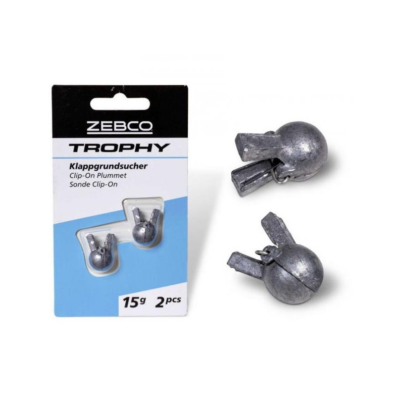 Tina Zebco Trophy Clip-On Plummet 20g 2tk põhjalood