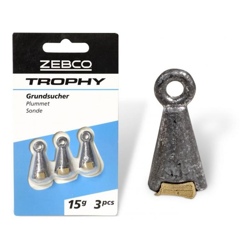 Tina Zebco Trophy Plummet 10g 3tk põhjalood