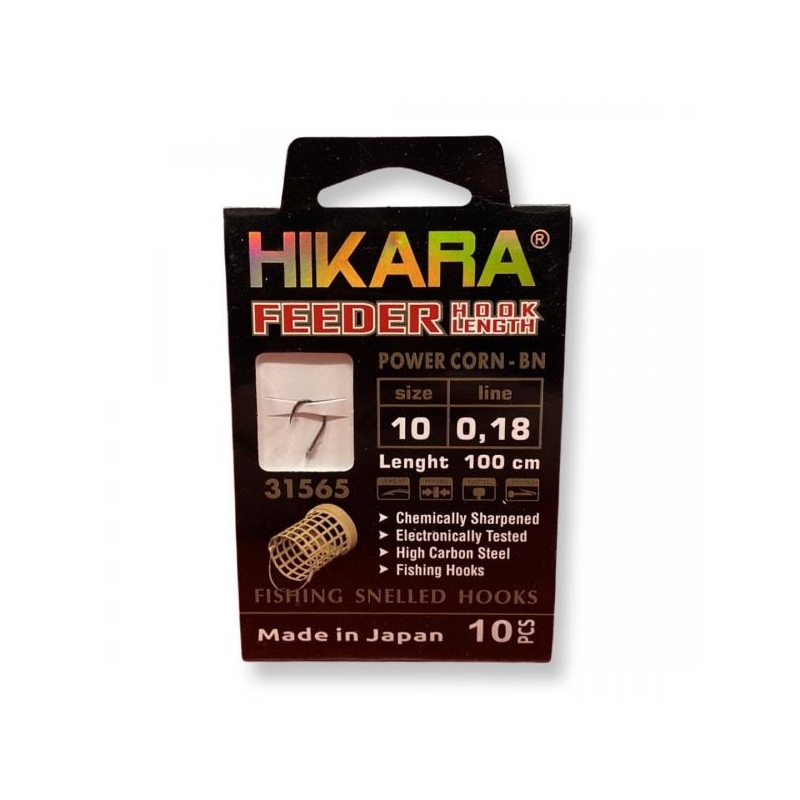 Lipsud TRAPER Hikara Power Corn Feeder BN #10 0.18mm 100cm 10tk