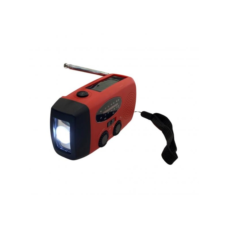 Dünamoga hädaabiseade - raadio akuga 1200mAh