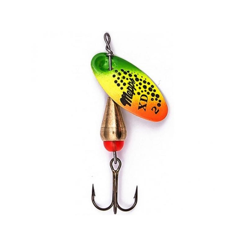 Mepps XD TRI Fluo GO/Firetiger #1 3g