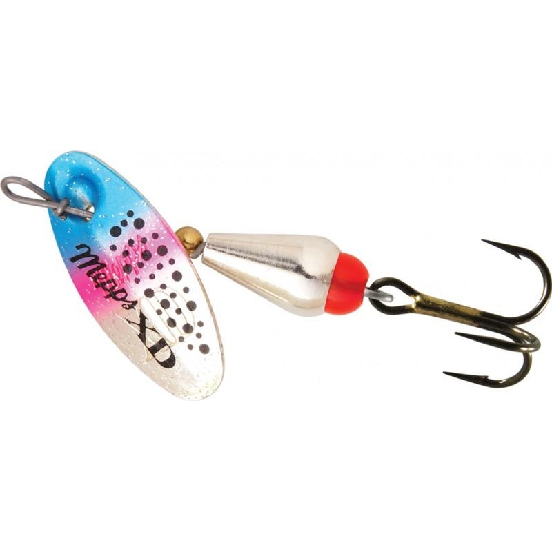 Mepps XD TRI Fluo AG/Rainbow #1 3g