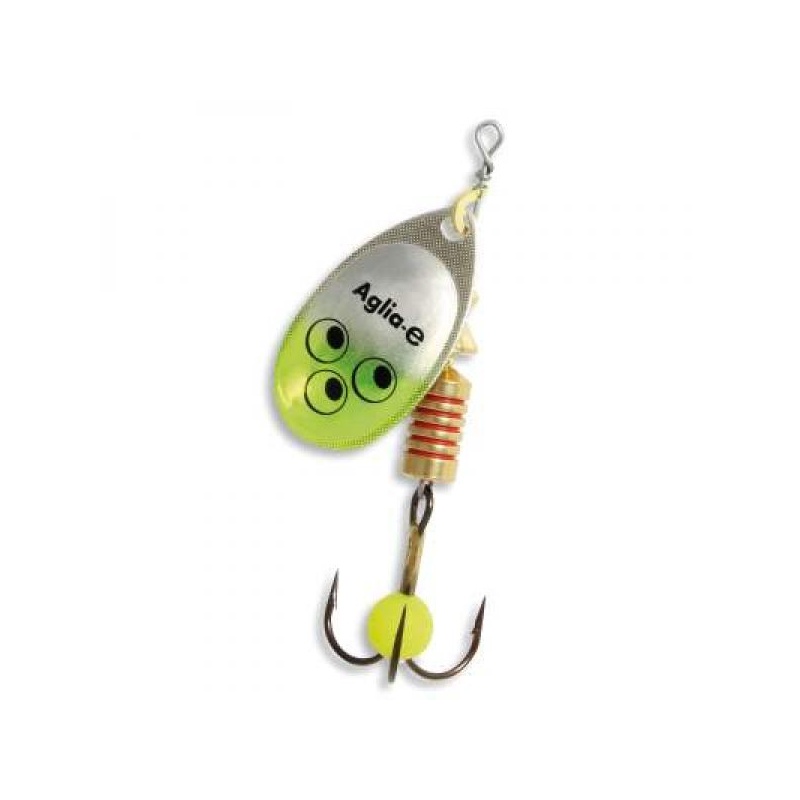 Mepps Aglia-E Brite AG/Chartreuse #5 13g UV