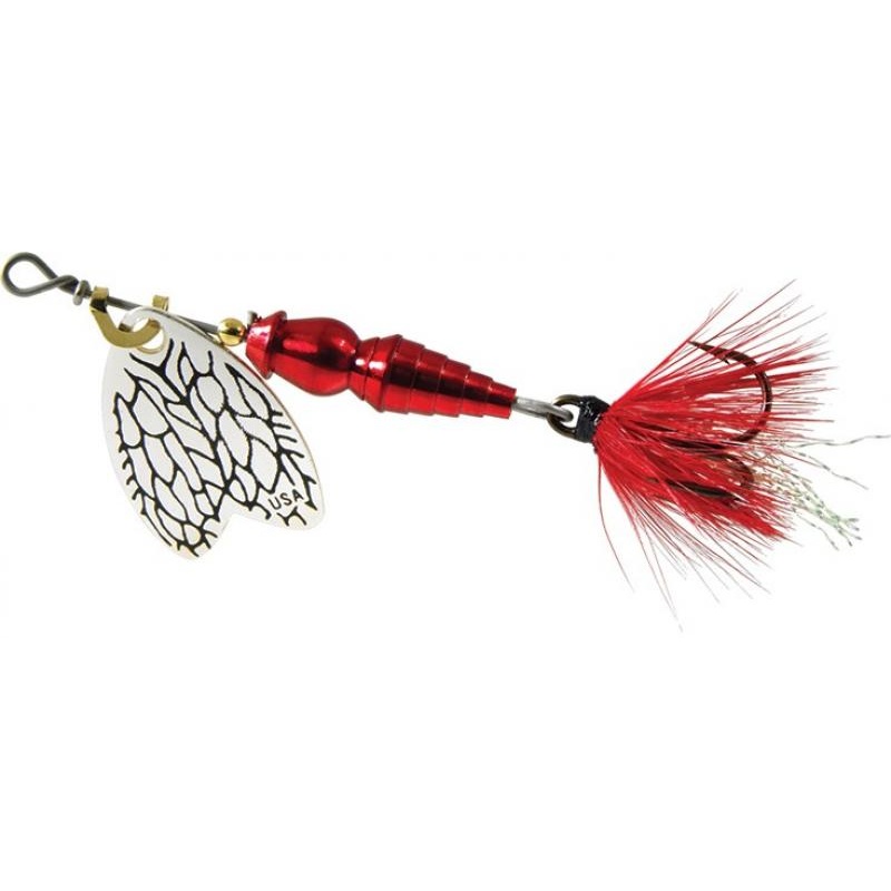 Mepps Bug hõbe Fire Fly #1 4g