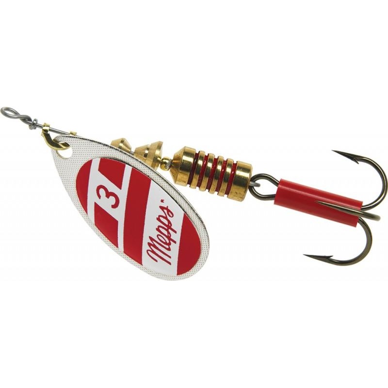Mepps Aglia Blanc Rouge #3 6.5g