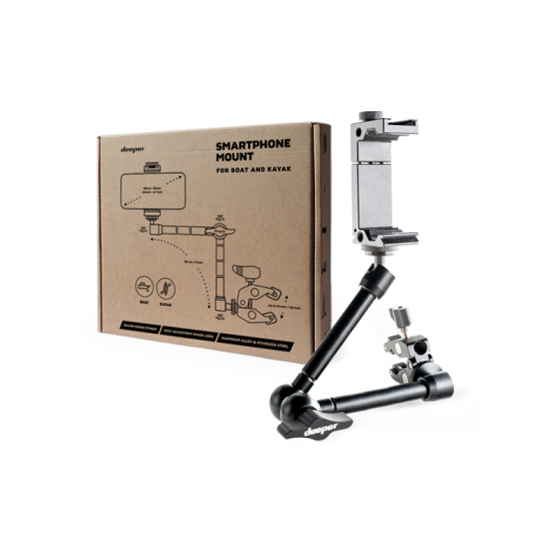 Deeper telefonihoidik paadile ja kajakile Smartphone Mount