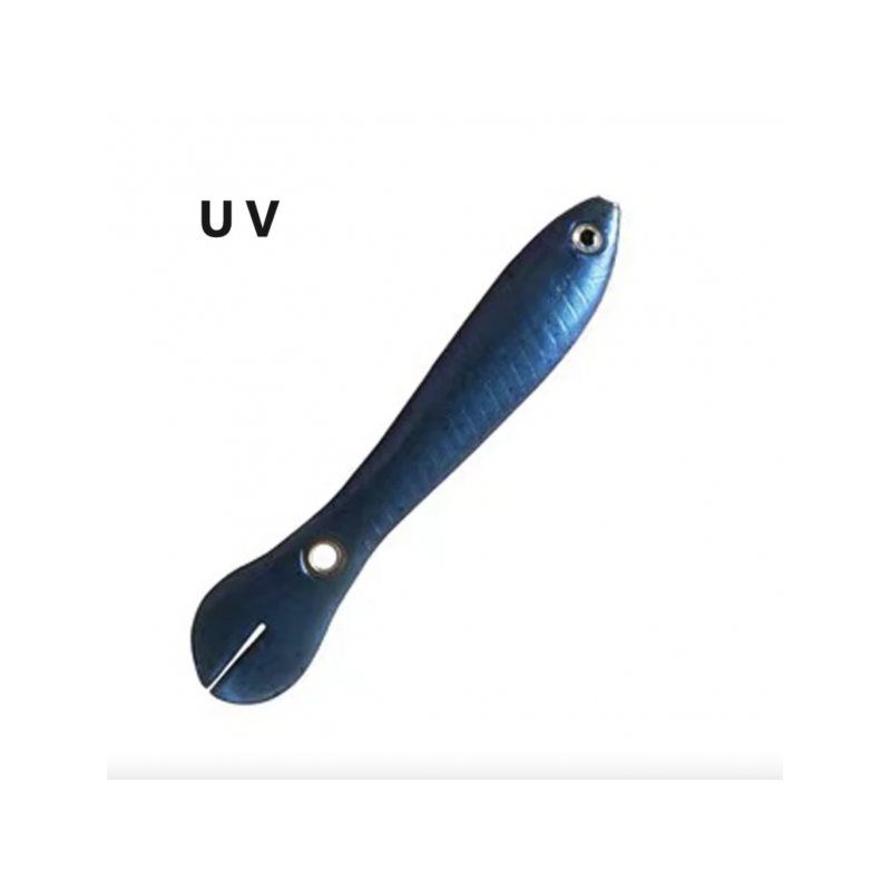 Võdik Bionic Loach 100mm 6g sinine UV vigane kalamaim 1tk