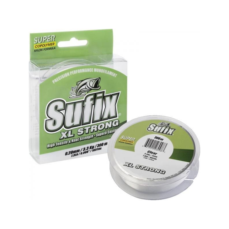 Tamiil Sufix XL Strong Clear 300m 4.4kg 0.23mm