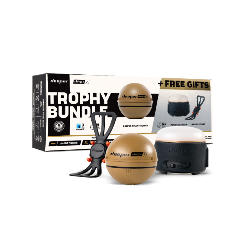 Piiratud koguses Deeper Chirp+ 2 trofeekomplekt