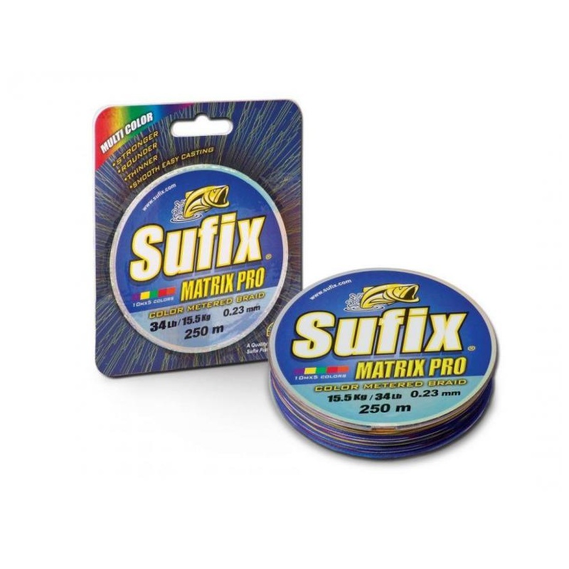 Nöör Sufix Matrix Pro Multi-Color 0.30mm/22kg 250m