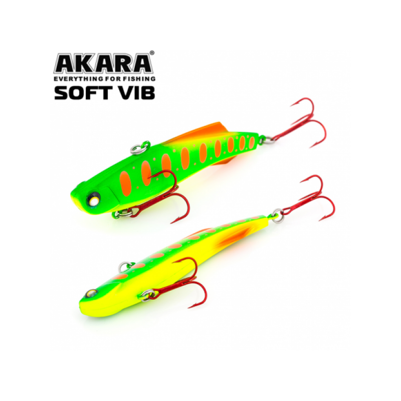 Põiklant Akara Soft Vib 75 FS värv A74 75mm 17g