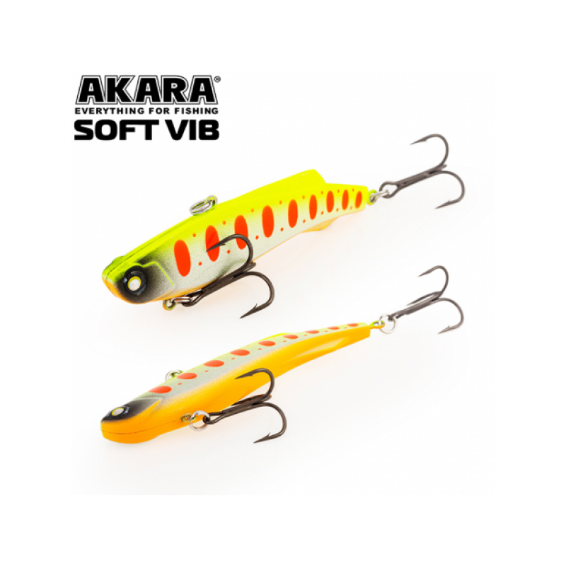Põiklant Akara Soft Vib 85 FS värv A196 85mm 25g