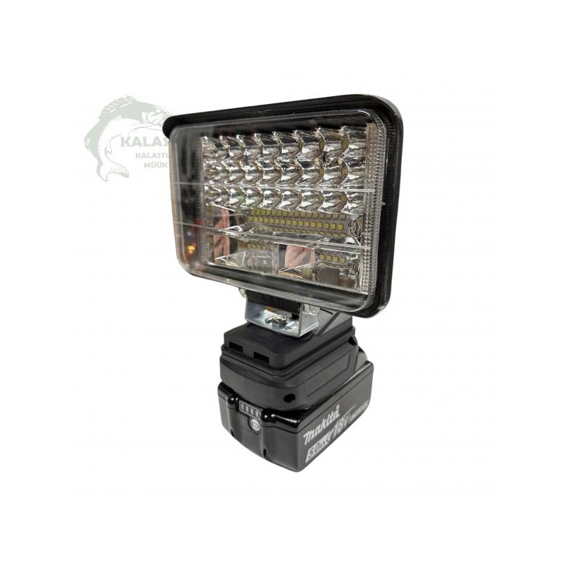 Võimas LED lamp 27W 7200lm 5" Makita 14.4/18V akule