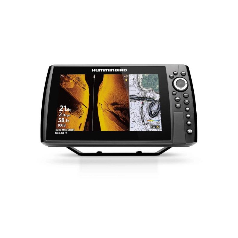 Kajalood & GPS Humminbird HELIX 9 CHIRP 2D, MEGA DI+, MEGA SI+