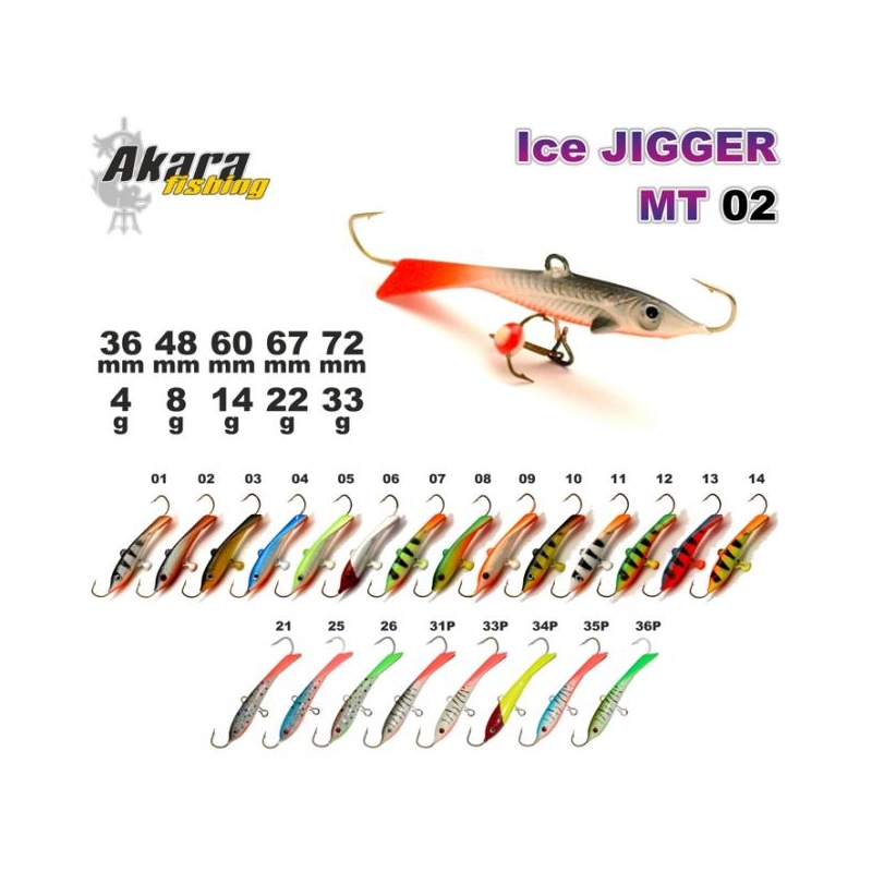 Talilant «Ice Jigger MT» 02 72mm 33g 13