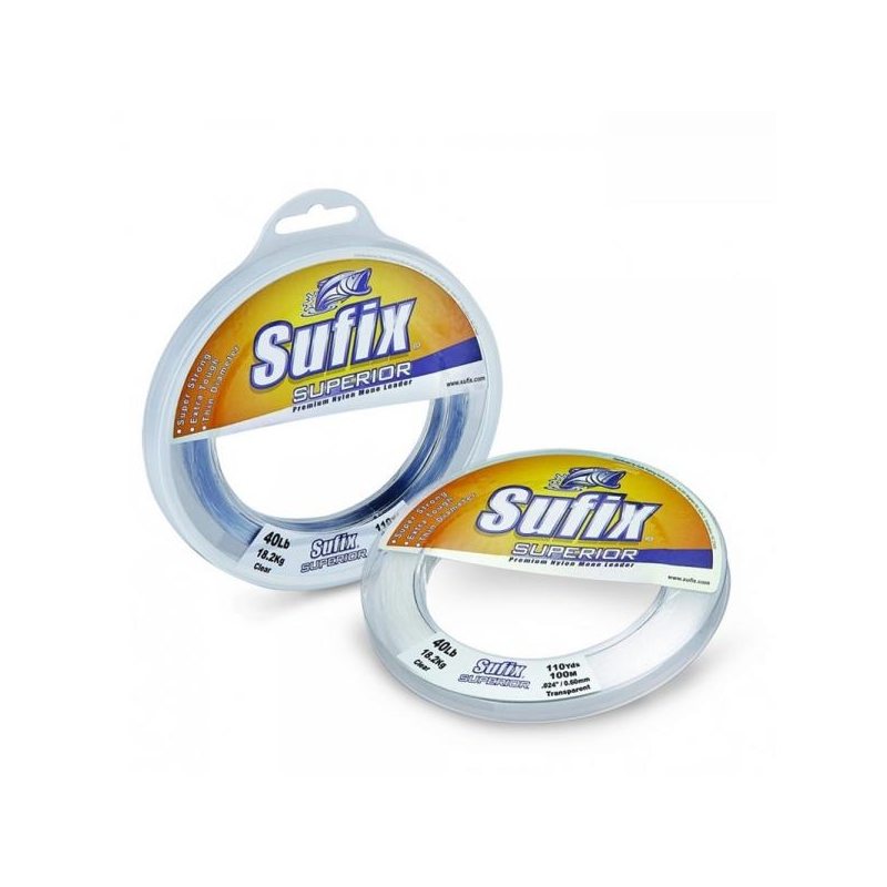 Tamiil Sufix Superior Leader Clear 0.60mm 20kg 100m