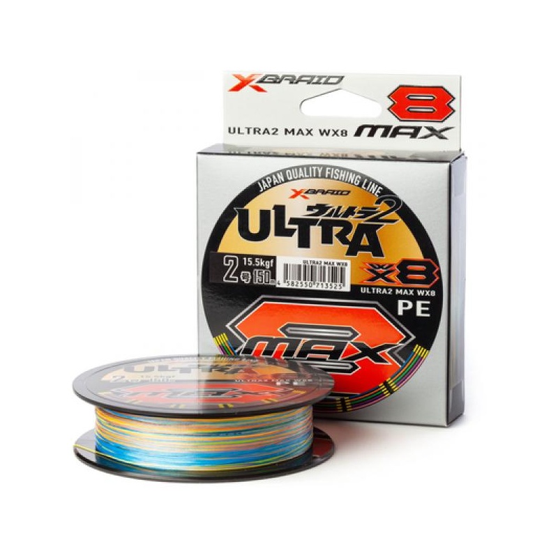 Nöör YGK ULTRA MAX WX8 X-Braid 2.0 0.23mm 15.5kg 150m