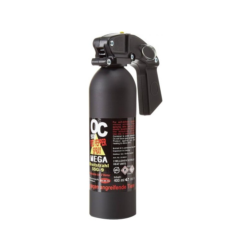 Pipragaas suurulukitele SSG 9 OC 5000 - 400ml - püstolkäepidemega