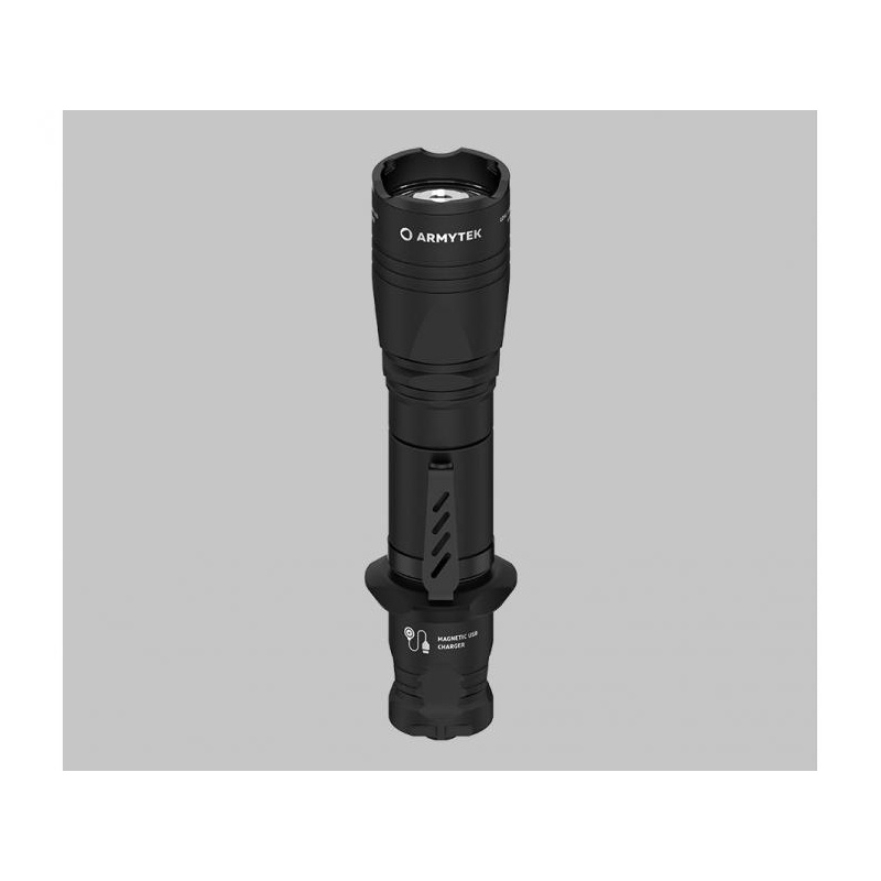 Taktikaline taskulamp Armytek Dobermann Pro, Magnet USB, kuni 1500lm, külm valgus