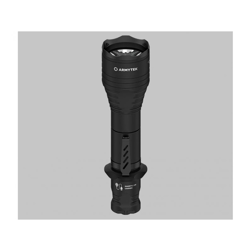 Taktikaline taskulamp Armytek Viking Pro, Magnet USB, kuni 2200lm, külm valgus