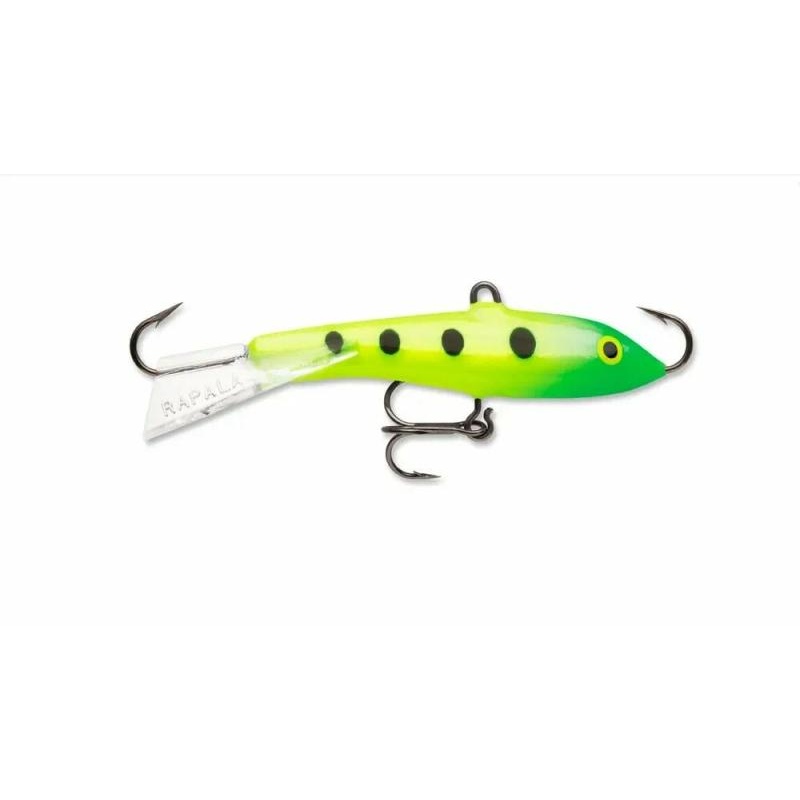 Põiklant Rapala Jigging Rap 5cm GSLM 9g helendav