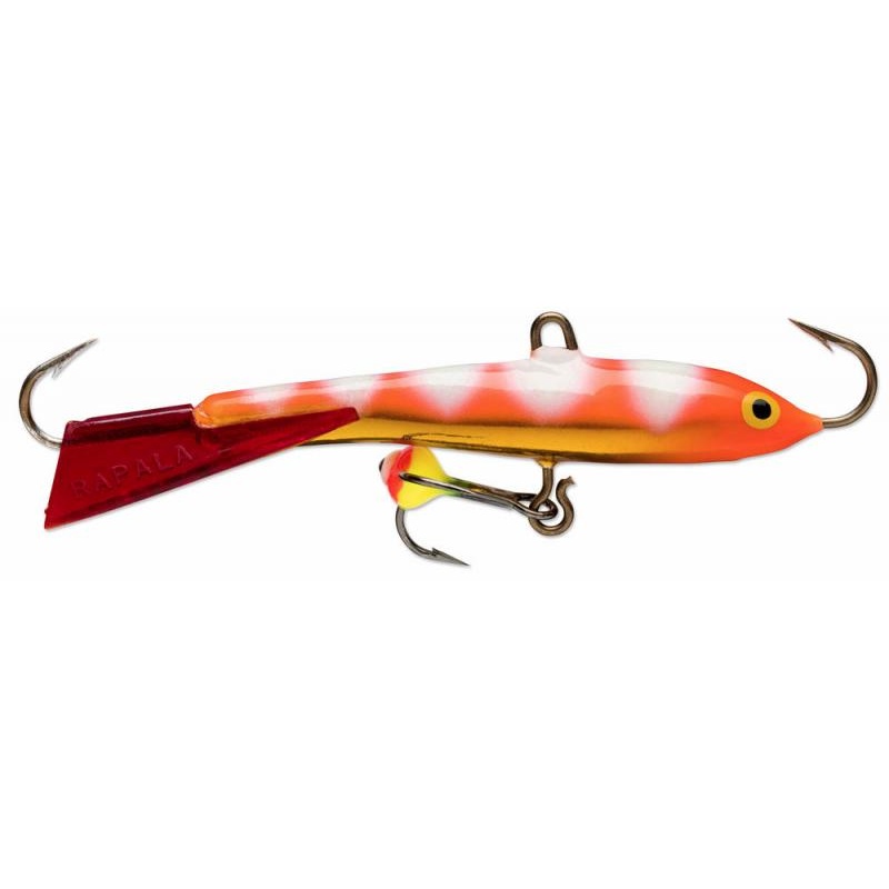 Põiklant Rapala Jigging Rap 5cm WH GZFR 9g helendav (värvikolmikuga)