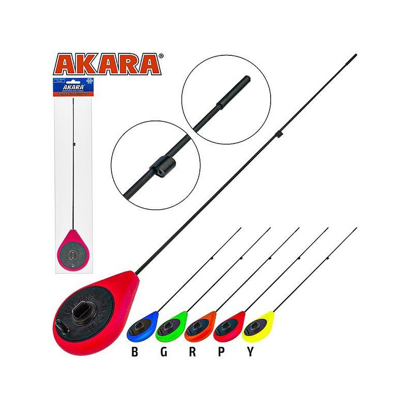 Taliritv balalaika Akara PRIMA STFZ 19.5cm 38mm punane