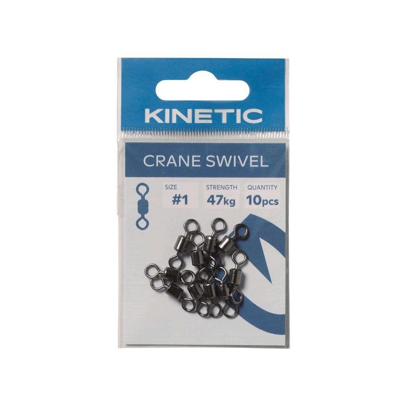 Pöörel KINETIC Crane Swivel #2 Black 43kg 10tk