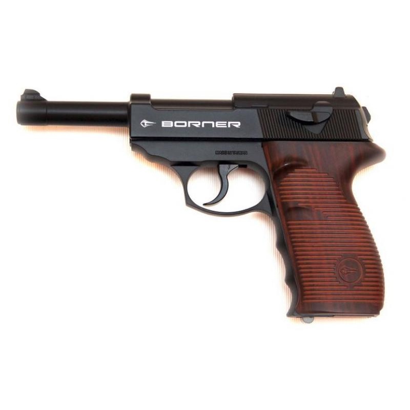 CO2 õhupüstol Borner C41 cal 4.5mm 3J 120m/s (Walther P38)