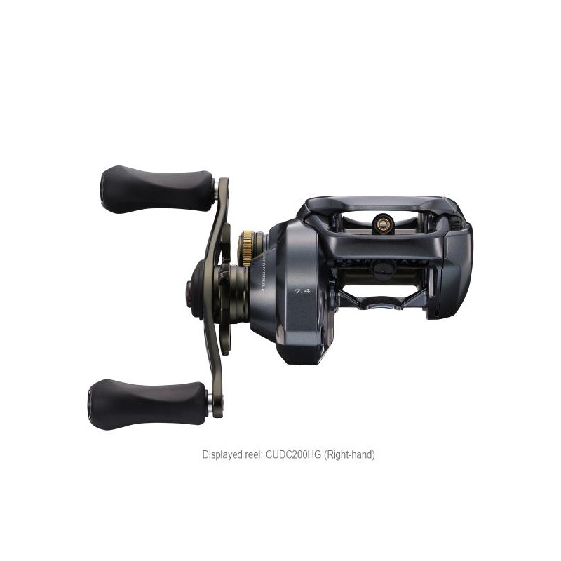 Multirull Shimano Curado 201 DC XG 8.5:1 6+1bb (vasak käsi