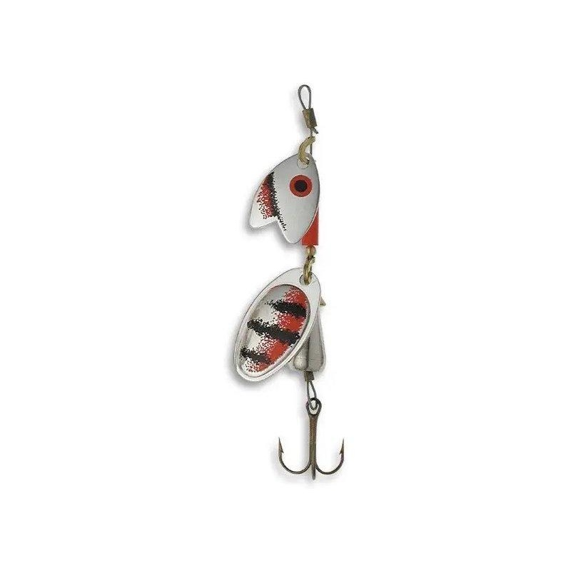 Pöörlev Mepps Trout Tandem Silver Red-Black #2 10g