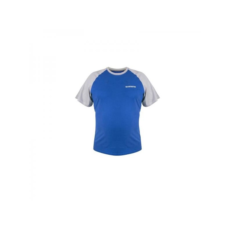 T-särk Shimano Sleeve T-Shirt Blue L sinine
